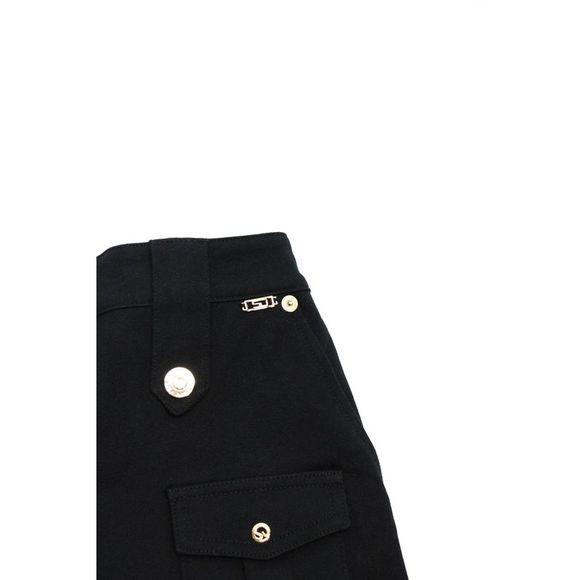 St. John Sport By Marie Gray Womens High Rise Pleated Trouser Pants Black Size 2 - Picture 3 of 7